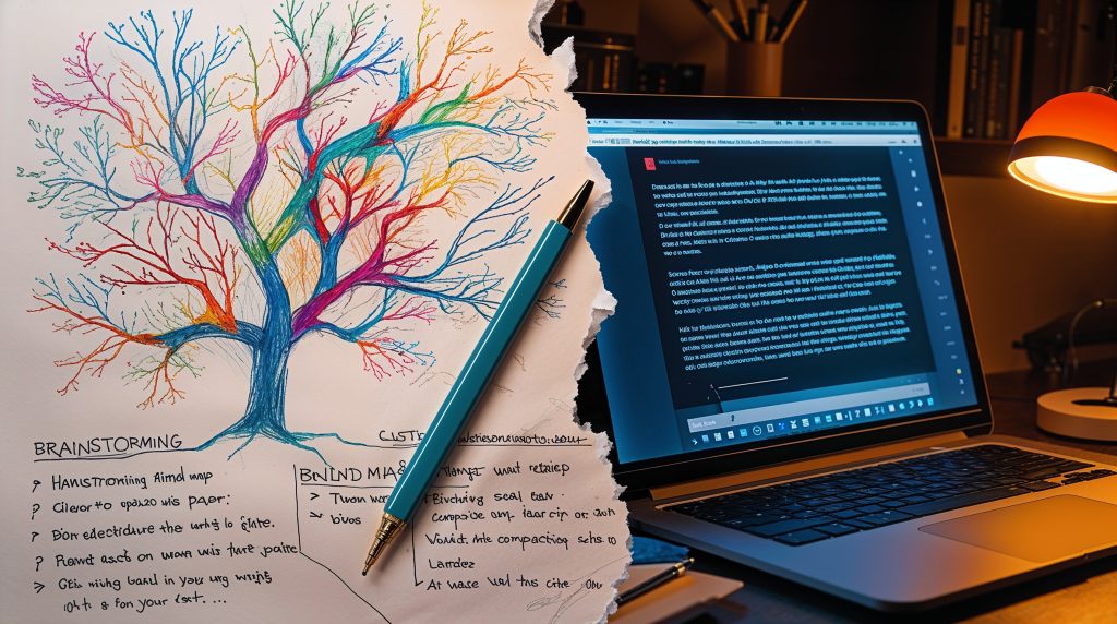 Brainstorming and AI-Assisted Writing for Authors Cover