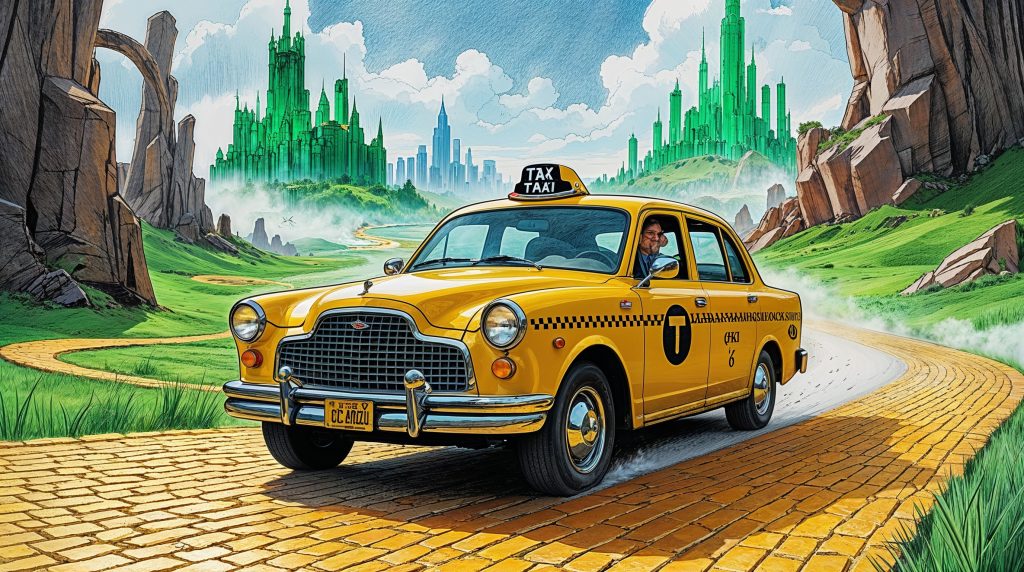 The Cab Driver of Oz Cover