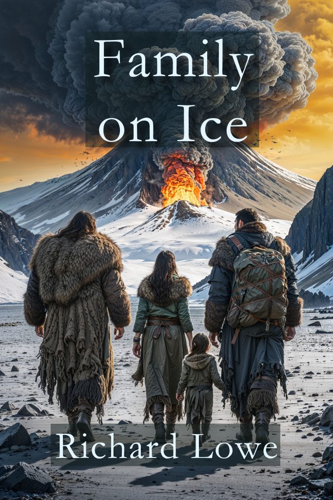 Family on Ice Cover