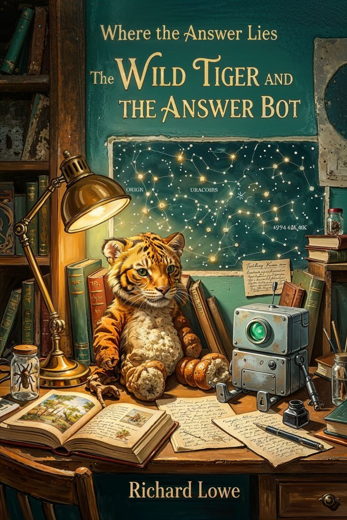 The Wild Tiger and the Answer Bot Cover