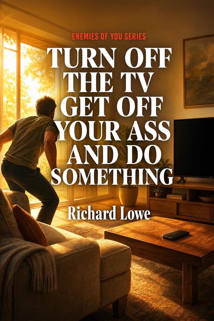 Turn Off the TV, Get Off Your Ass, and Do Something Cover