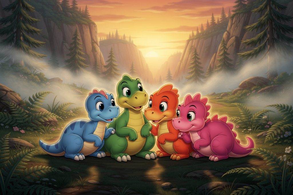 The Land Before Time (1988) Cover