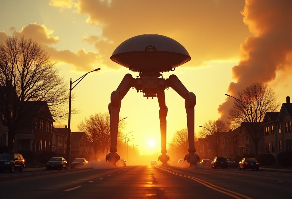 War of the worlds contrast review